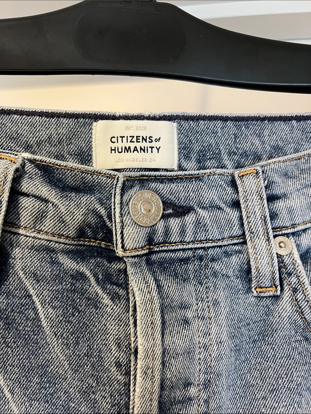 Citizens Of Humanity Florence Wide Straight Crop Jean 26 Like New!! - Picture 4 of 10